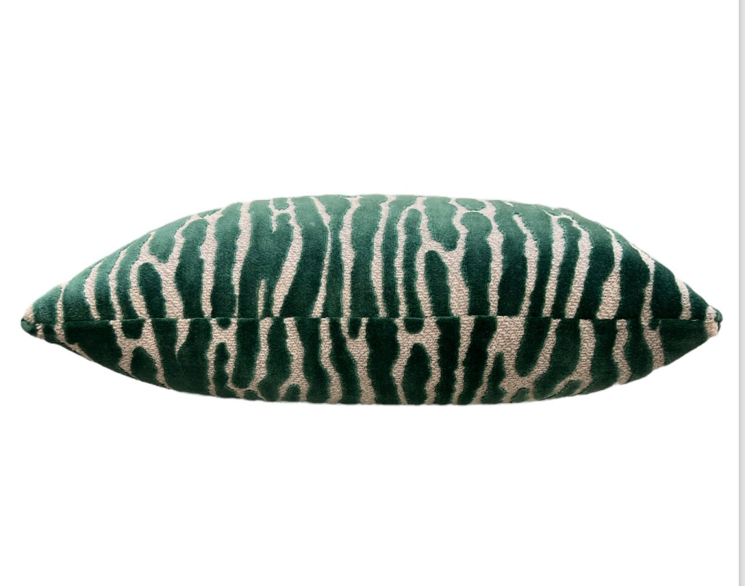 Velvet Brush Stroke Pillow